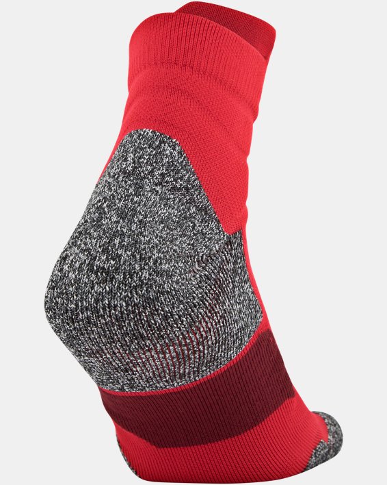 Men's UA Drive Quarter Socks, Red, pdpMainDesktop image number 3